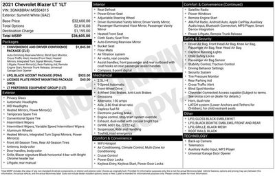 2021 Chevrolet Blazer LT