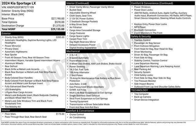 2024 Kia Sportage LX