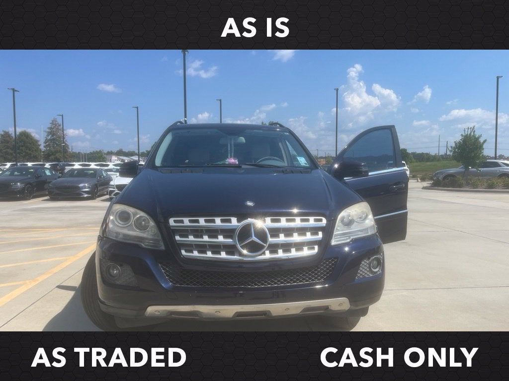Used 2011 Mercedes-Benz M-Class ML350 with VIN 4JGBB5GB5BA637532 for sale in Baton Rouge, LA