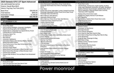 2025 Genesis G70 3.3T Sport Advanced