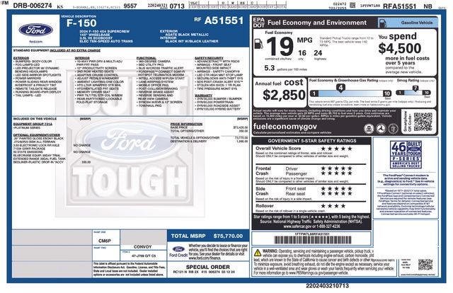 2024 Ford F-150 Platinum
