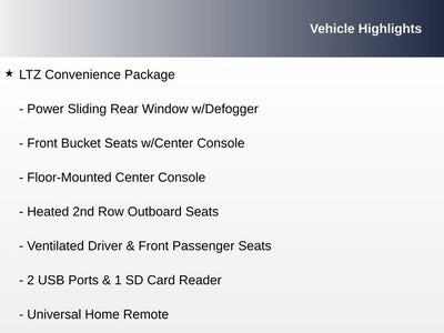 2020 Chevrolet Silverado 2500HD LTZ