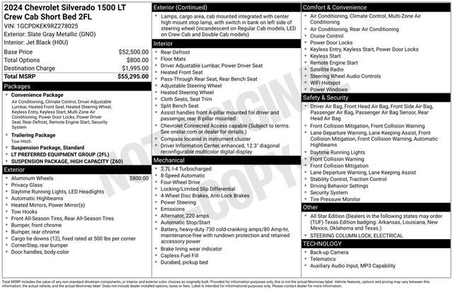 2024 Chevrolet Silverado 1500 LT