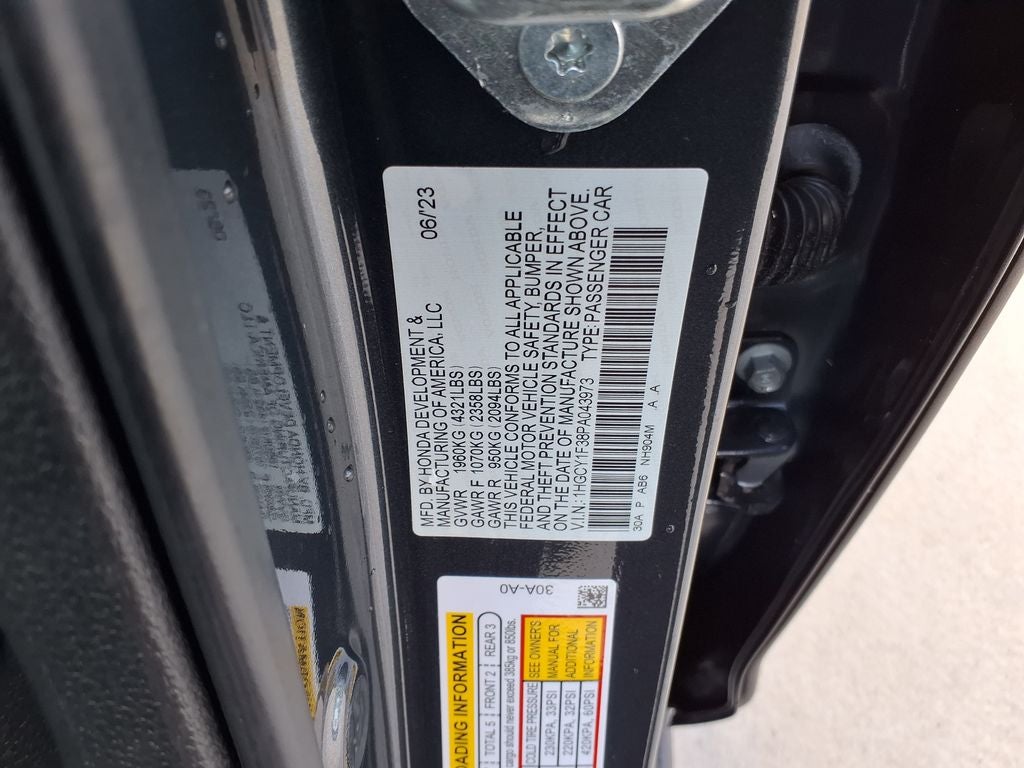 2023 Honda Accord EX