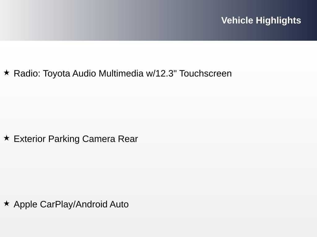 2025 Toyota Camry SE