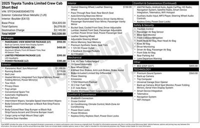 2025 Toyota Tundra Limited