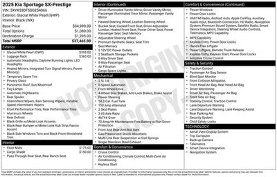 2025 Kia Sportage SX-Prestige