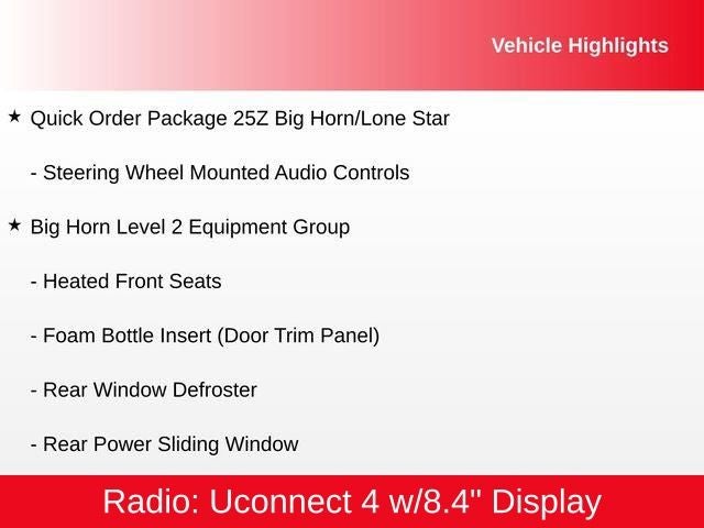 2019 RAM 1500 Big Horn/Lone Star