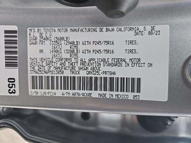 2023 Toyota Tacoma SR5 V6