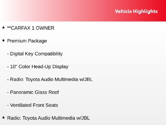 2025 Toyota Camry XSE