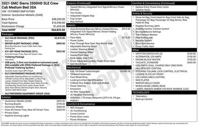 2021 GMC Sierra 2500HD SLE