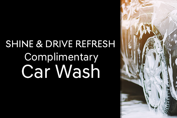 Complimentary Car Wash