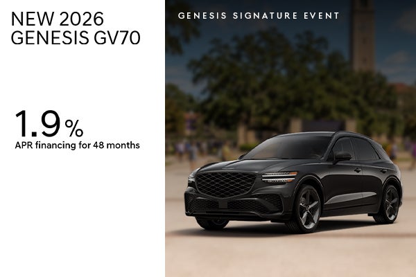New 2026 Genesis GV70